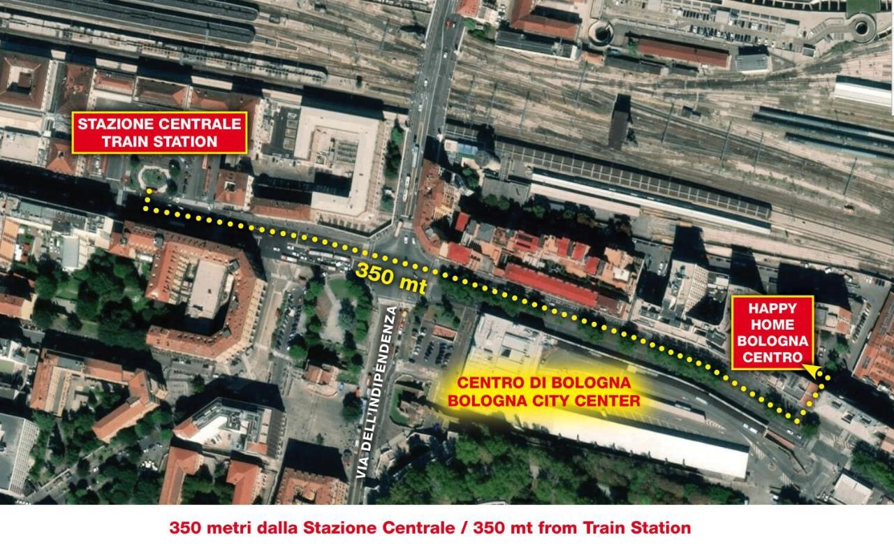 Happy Home Bo Centro Free Private Parking โบโลญญา ภายนอก รูปภาพ